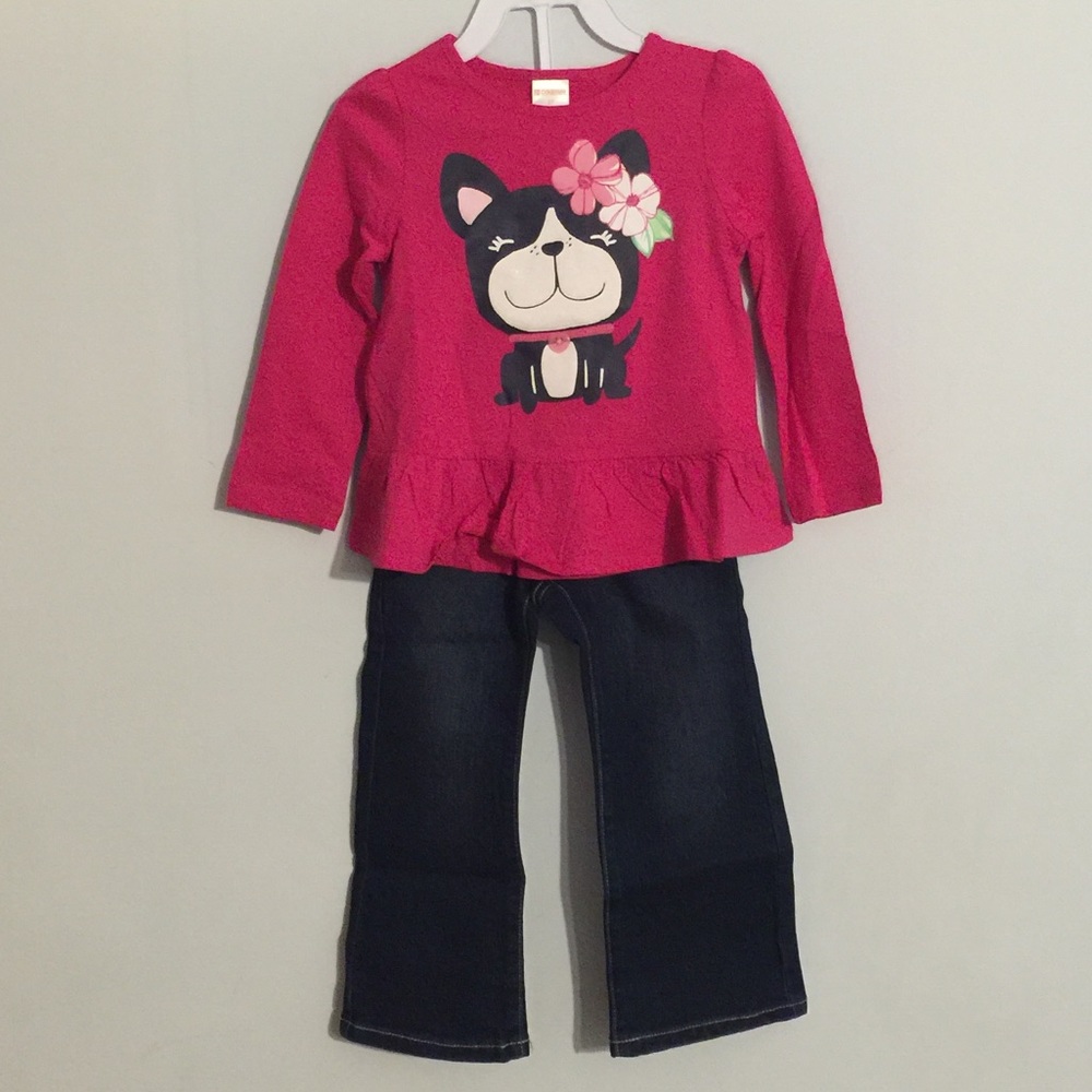 Gymboree Top and Jeans Set